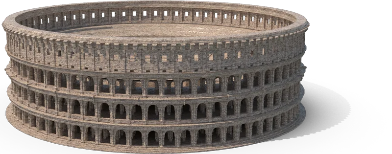 Are you not entertained by the Roman Colosseum?