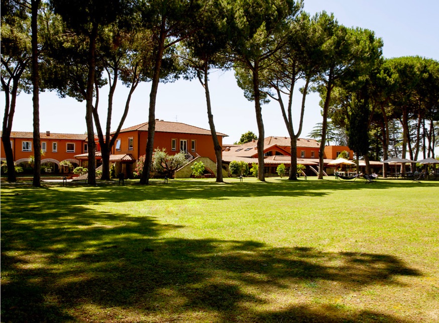 Another picture of the grounds at La Borghesiana Romana